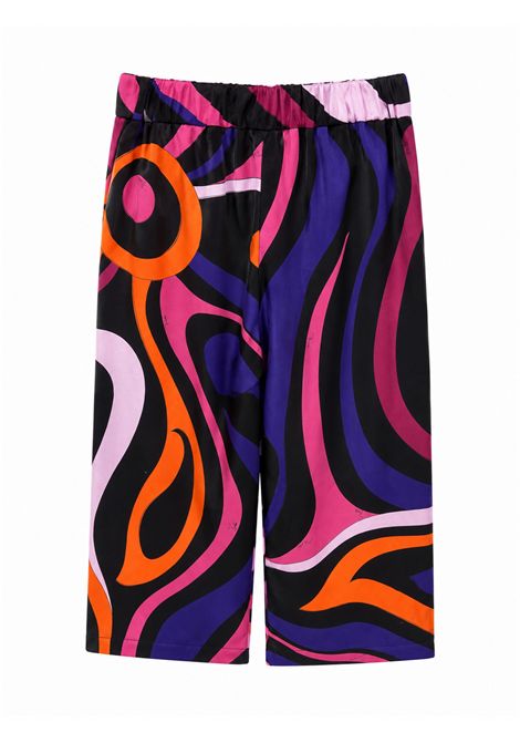 Pantaloni con stampa EMILIO PUCCI | PZ6A70 K0298930FU